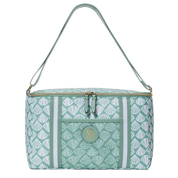 VICTORIA’S SECRET • Seashell Bag Lunch Tote Insulated Cooler Picnic Beach - Picture 1 of 6